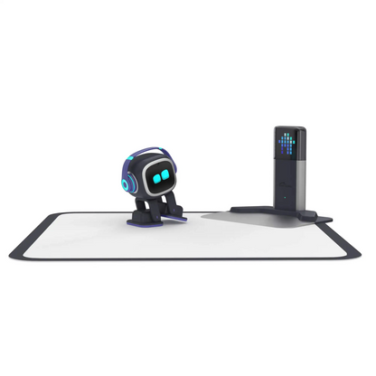 EMO Go Home Robot, animal de compagnie de bureau AI avec station de charge, Living.AI